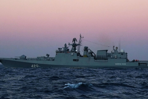 Най-голямата група бойни кораби на руския флот е дислоцирана в Черно море