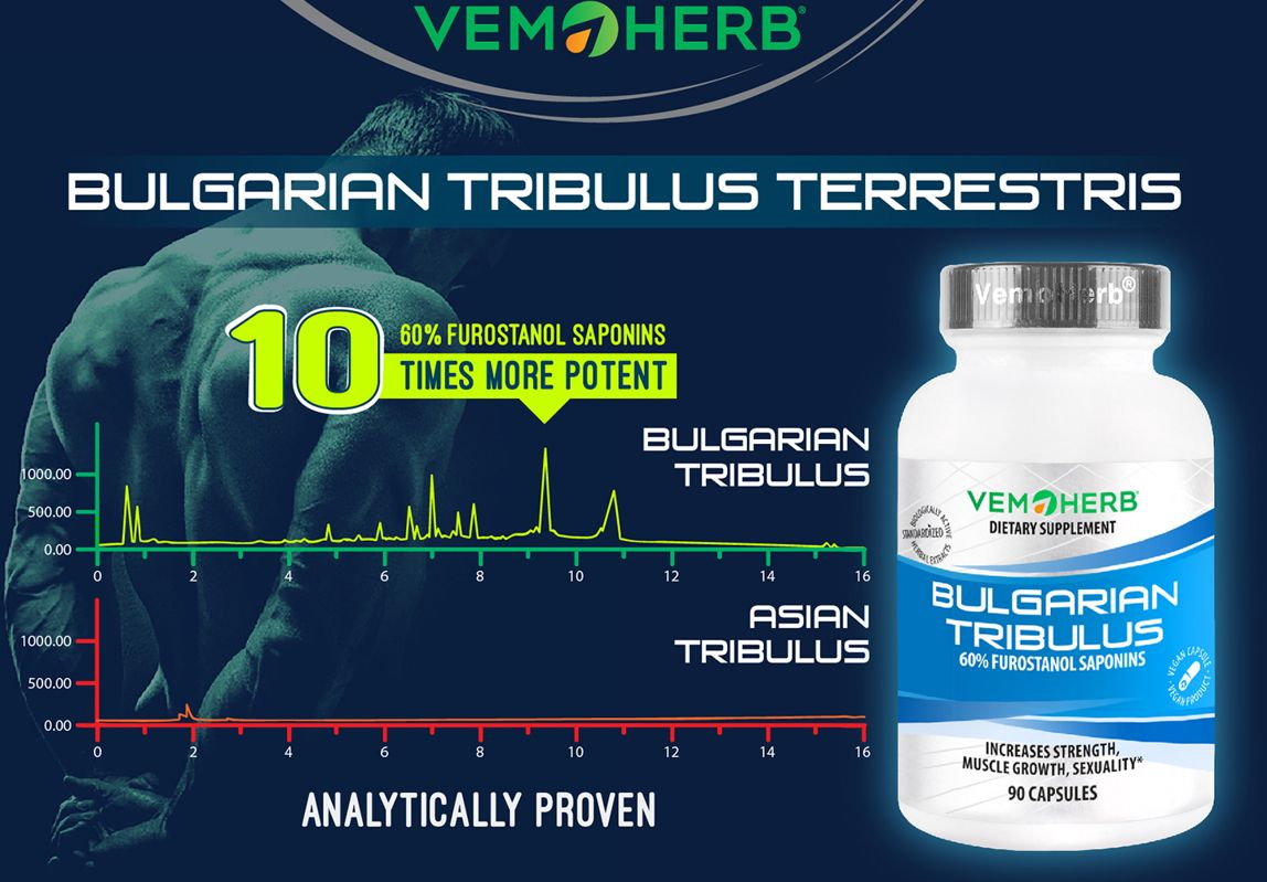 3 причини да избереш VemoHerb Трибулус, ако спортуваш