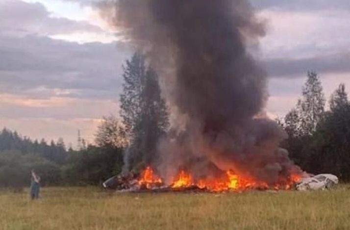 Първа гореща версия за свалянето на самолета на Пригожин, намериха 4 трупа ВИДЕО