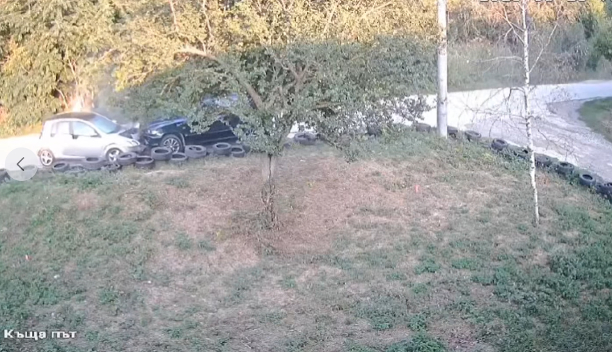 ВИДЕО го пипна: Мъж с БМВ Х5 сътвори страшна беля в Плевенско