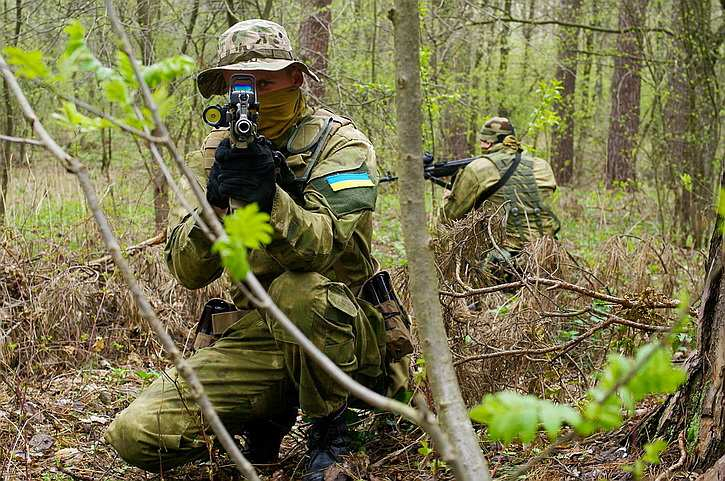 ВИДЕО от войната: Кадри от опит на украинската ДРГ да проникне в района на Брянск