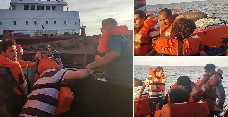 Мощна експлозия разтърси кораб в Черно море на километри от България ВИДЕО 