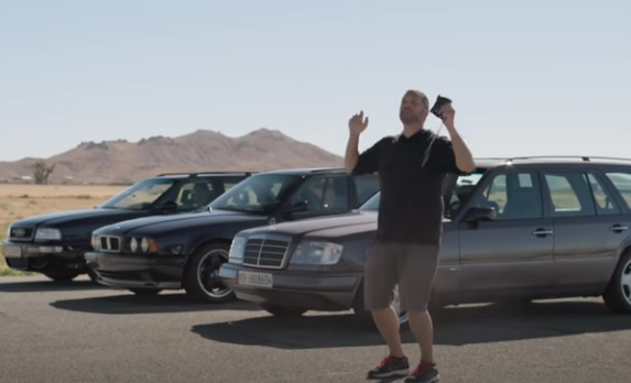 Вижте битката на легендарни модели Audi, BMW и Mercedes-Benz от 90-те ВИДЕО
