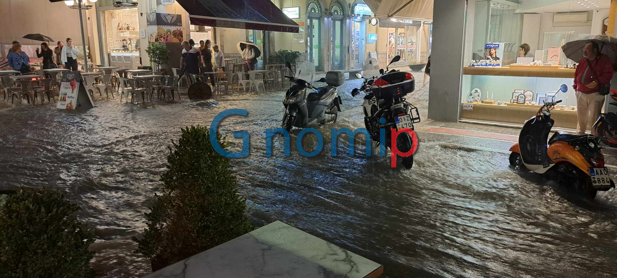 Библейско бедствие отнесе гръцки курорт ВИДЕО