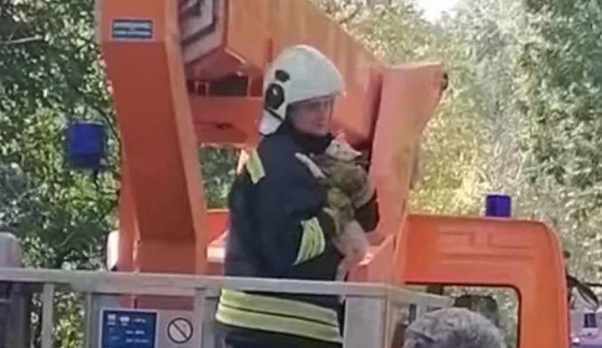 Пожарникар смая пловдивчани, такова нещо се вижда само по филмите СНИМКИ