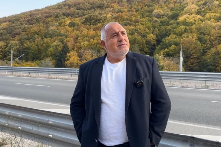 Борисов се хвана за главата, слезе от колата си на АМ "Европа" и изпадна в шок СНИМКИ