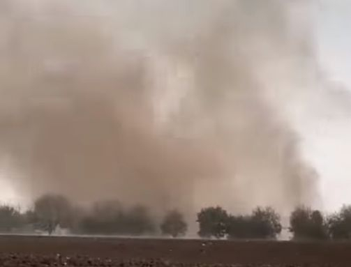 Ново ВИДЕО показва опустошителното торнадо, вилняло край Исперих 