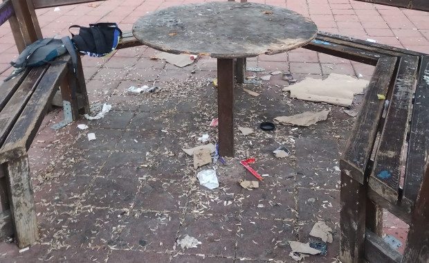 Пловдивчанка погледна беседката в новия парк и избухна: И за Господ да гласувате...