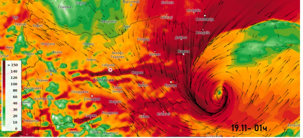 Meteo Balkans с апокалиптична прогноза за Варна: Задава се нещо страшно КАРТА