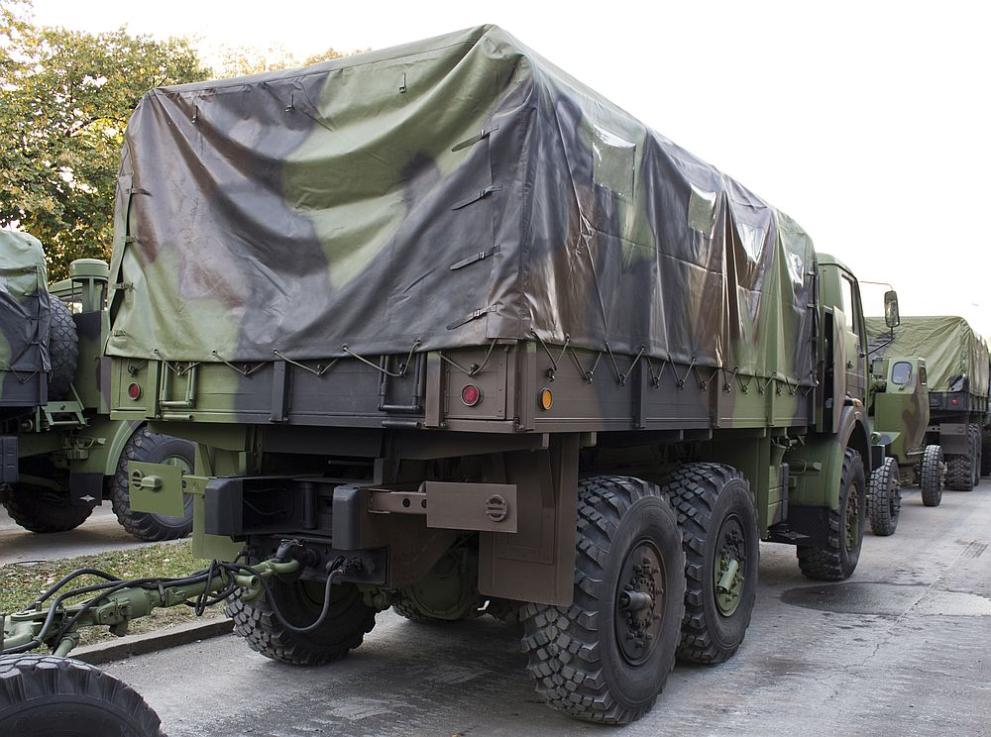 Военна техника тръгва по пътищата на страната 