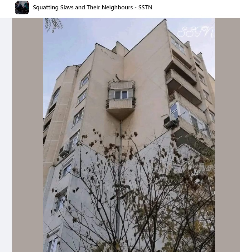 СНИМКА на родна панелка смая цяла Европа 