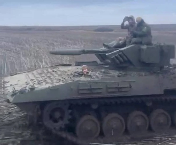 Появиха се СНИМКИ на БМП-1ТС на ВСУ, оборудвани с боен модул "Копие"