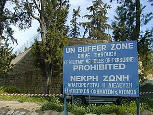Военен конфликт тлее в буферната зона на о-в Кипър, Никозия с извънредни и тайни мерки КАРТА