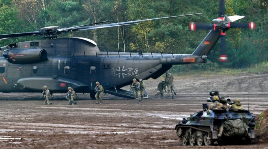 Германия изпраща войска на руската граница за първи път от Втората световна война