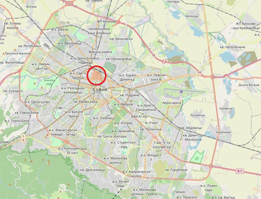 Мащабна авария в центъра на София! Апокалиптични СНИМКИ и КАРТА