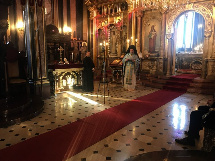Историческо: Вселенският патриарх отслужи литургия в Желязната църква
