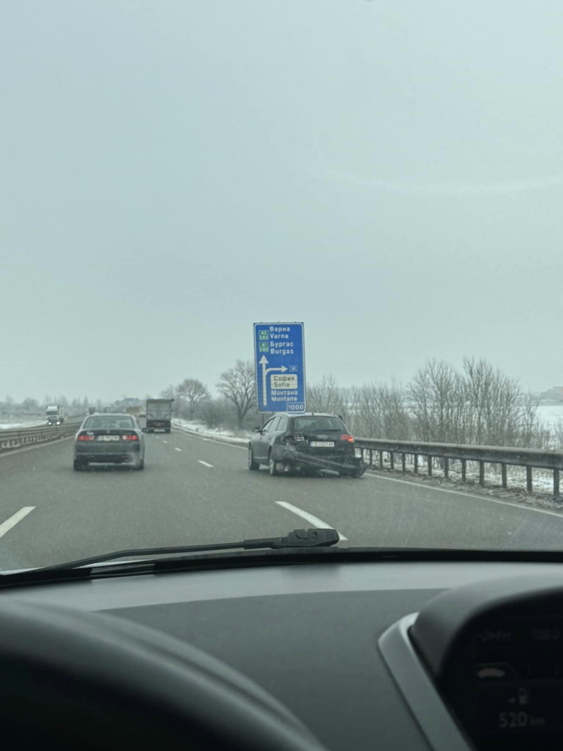 Тапа на Околовръстното на София, ремарке се откачи и... ВИДЕО