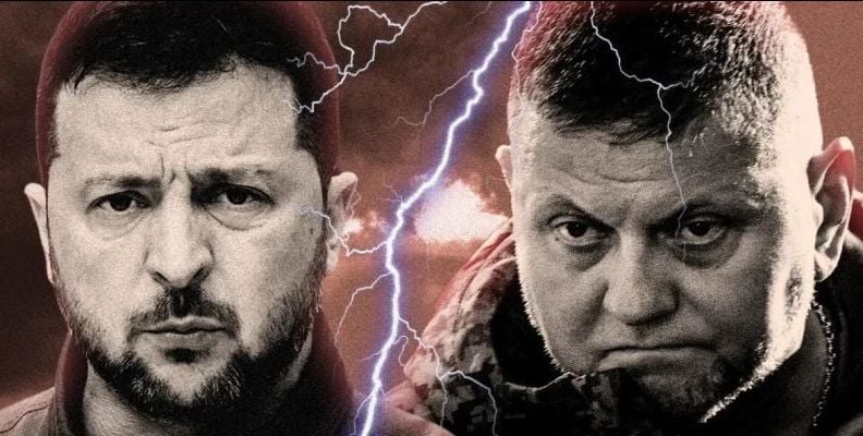 „Укаринская правда“: Зеленски пречил на Залужни