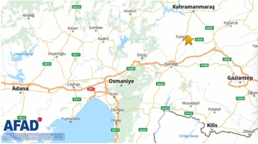 Кошмарът няма край! Турция се тресе на длъж и на шир КАРТИ