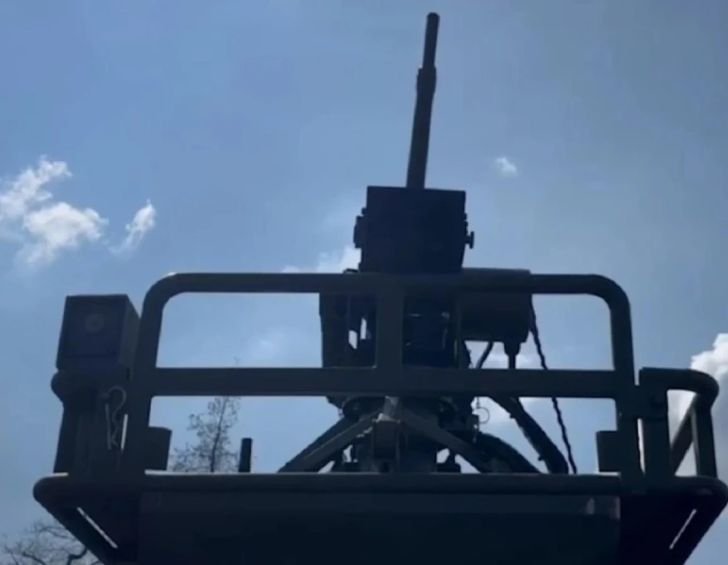 Историческо: Боен робот на украинския отряд "Кара небесная" унищожи руски позиции