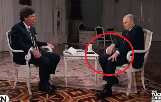 Mirror улови симптоми на тежки болести на Путин пред Тъкър Карлсън