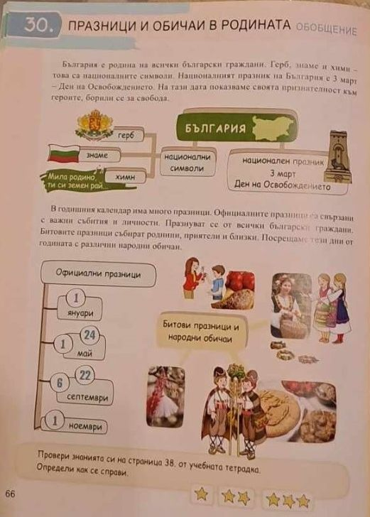 Нов скандал с учебниците - кой изхвърли 3 март от уроците за 2 клас?!