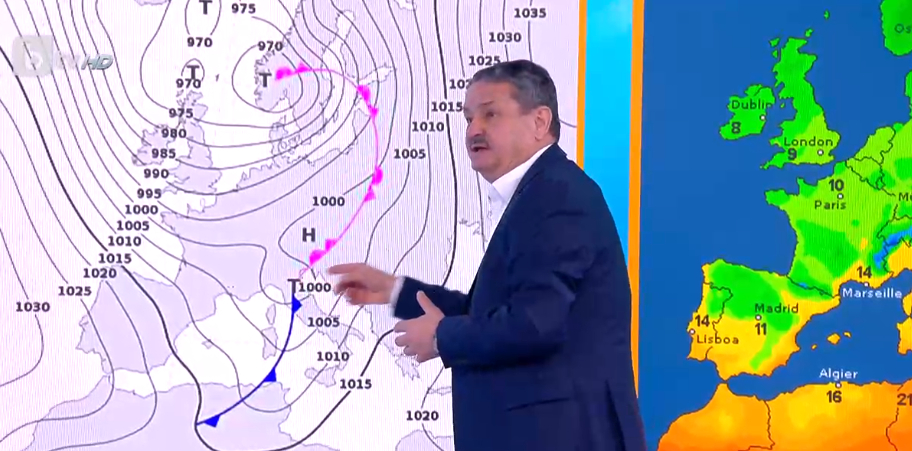 Проф. Рачев: Чака ни взривно затопляне! Разминахме се със зимна аномалия! Горещи КАРТИ