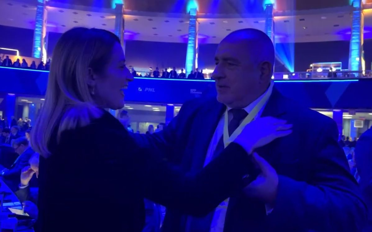Борисов награби известна красавица в Букурещ ВИДЕО 