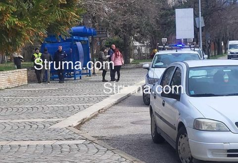 Зрелищна акция на бензиностанция в Благоевград, закопчаха прочут кримигерой 