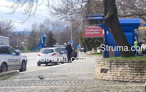 Зрелищна акция на бензиностанция в Благоевград, закопчаха прочут кримигерой 