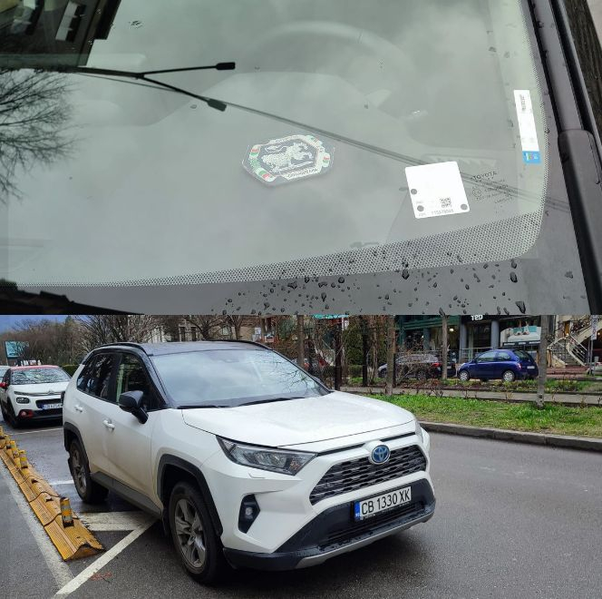 Наглец с бял джип гази закона на пъпа на София, пази се със... СНИМКА 
