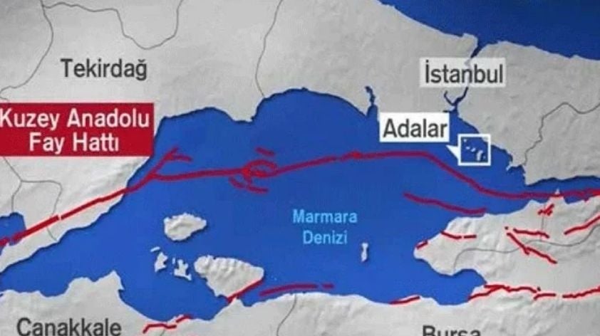 Турция на нокти в очакване на смъртоносен трус до Мраморно море КАРТИ