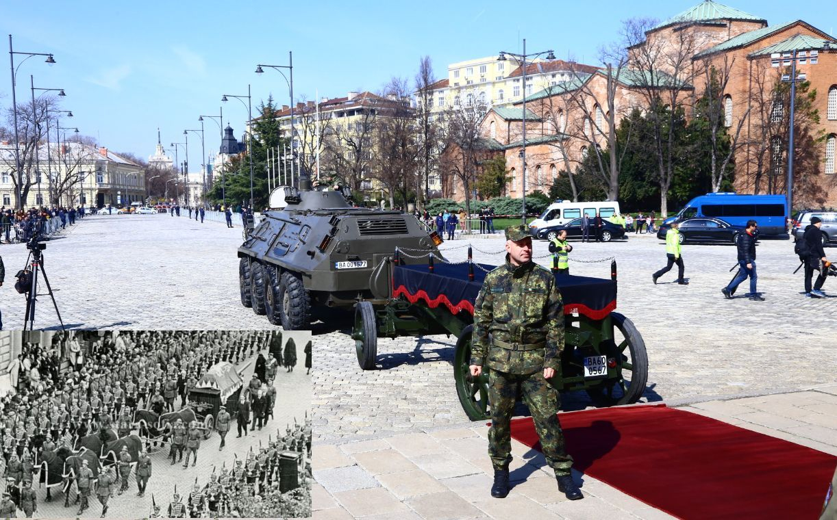 Траурен детайл обвърза погребението на патриарха и цар Борис III СНИМКИ