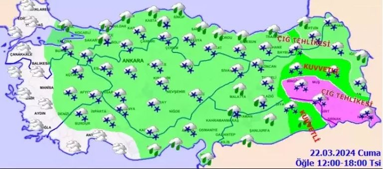 Сняг затрупа Анкара, турците са в чудо, затвориха училища ВИДЕО