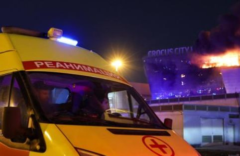 Путин с първи думи след терора в Москва