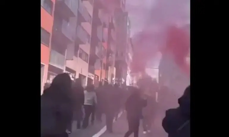 Страшен бой пред ЕП на пъпа на Брюксел ВИДЕО