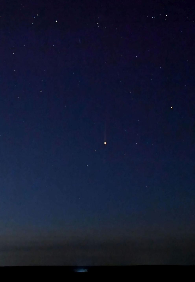 Веднъж на 71 години: В България видяха „Дяволска комета” СНИМКИ
