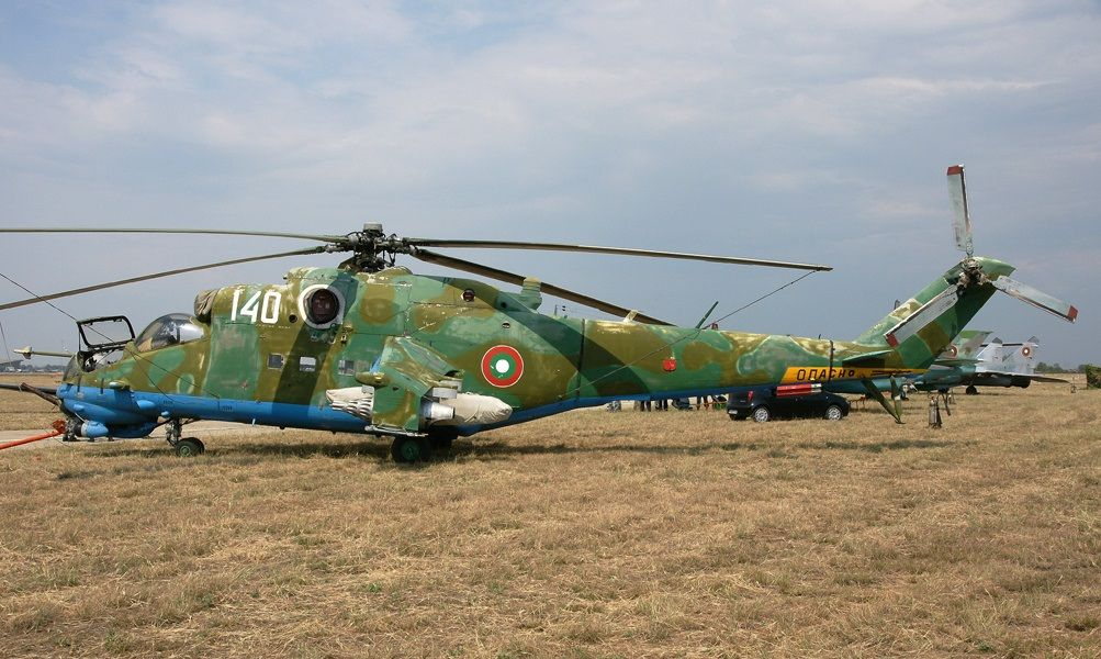 Киев отказал български бойни вертолети Ми-24