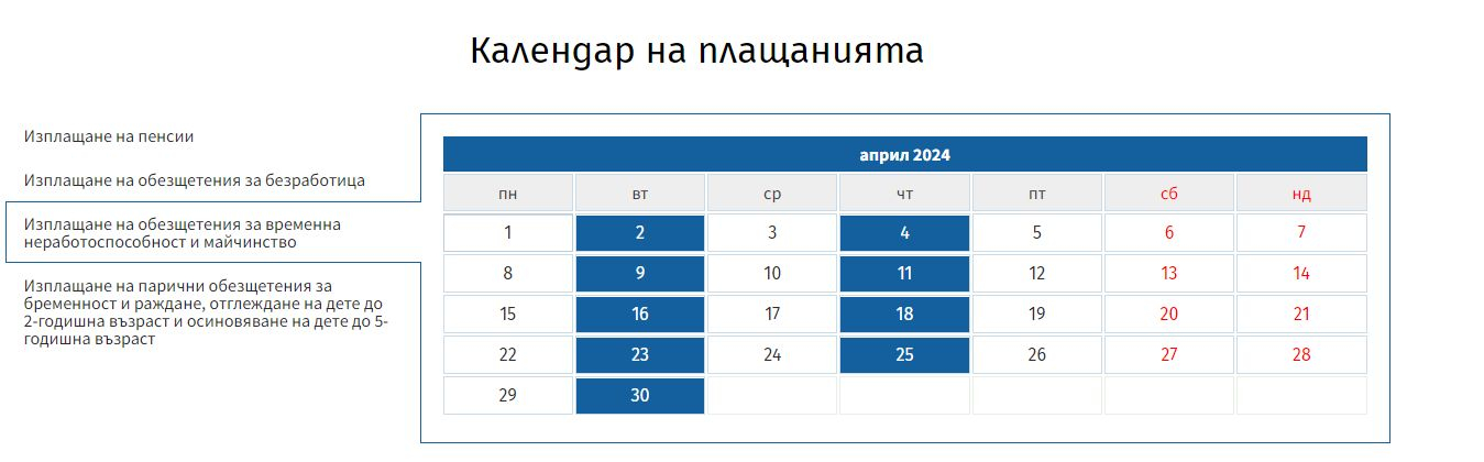 Важна новина от НОИ за пенсиите и обезщетенията за април