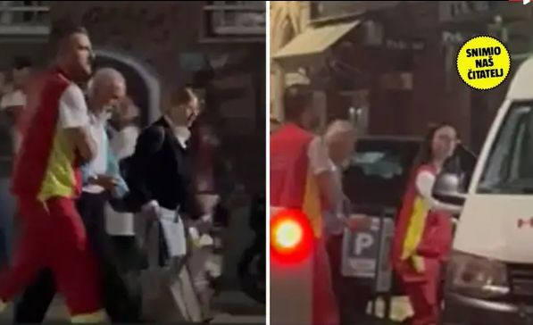 Ужас: Сръбска турбофолк звезда колабира в центъра на Белград СНИМКИ