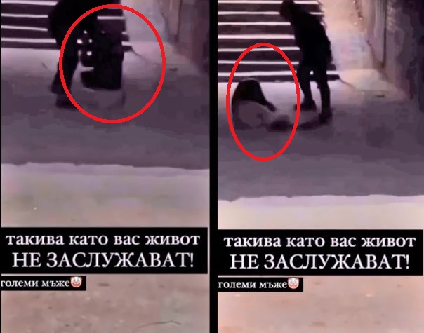 Нови смразяващи КАДРИ от бруталния побой над момиче в Пловдив 