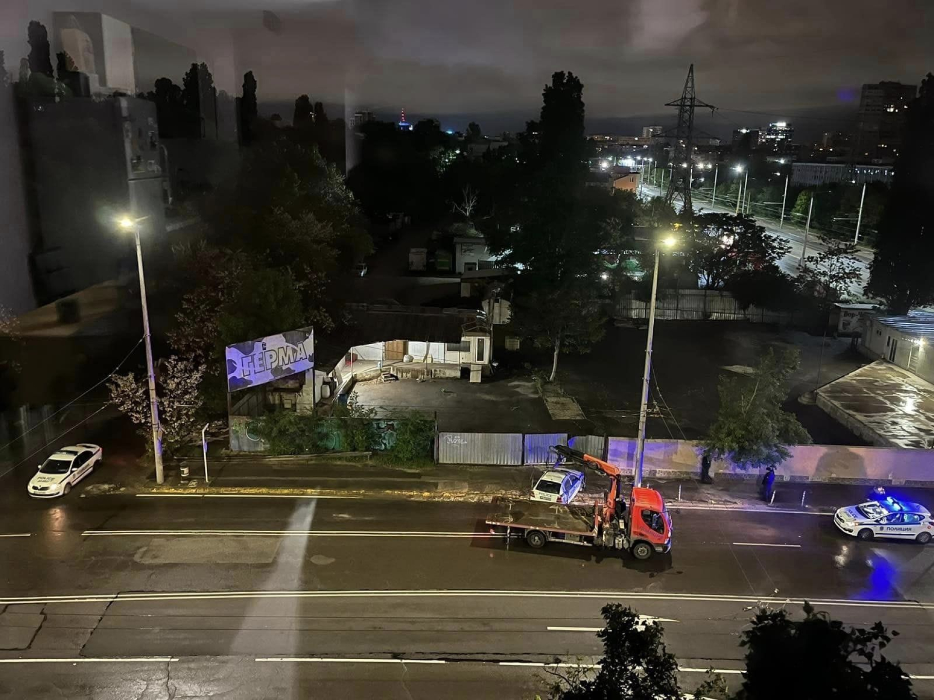 Мрежата пламна заради това, което направи патрулка посред нощ в София СНИМКИ