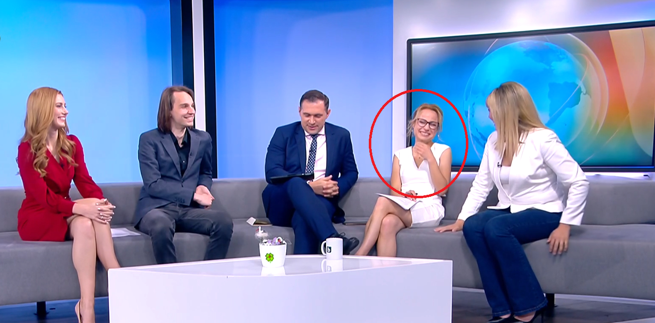 Пълен цирк в ефира на bTV! Цънцарова се кикоти като за последно, не може да... СНИМКИ