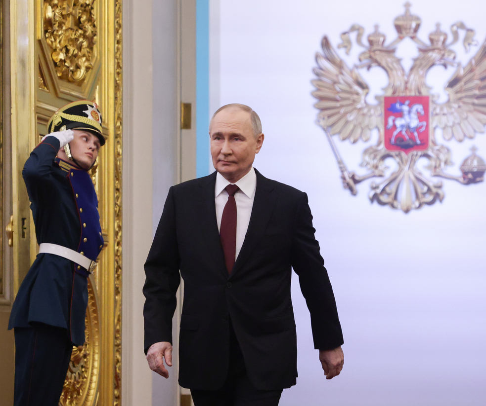 В студ и сняг Путин направи нещо историческо