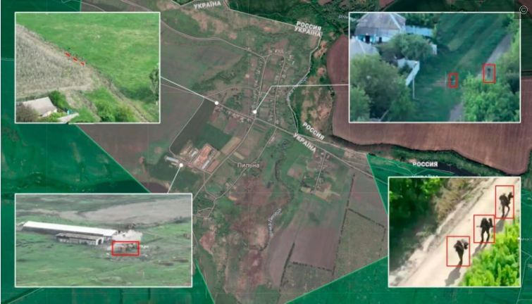 Русия настъпва през границата в Харковска област, украински ресурси публикуваха кадри от...