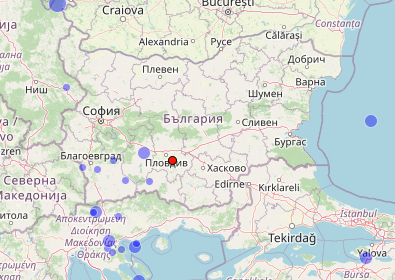 Земетресение люшна България по тъмна доба СНИМКИ