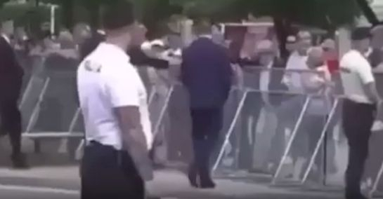 Ново ВИДЕО показва как 71-г. атентатор поваля Фицо след 5 изстрела 