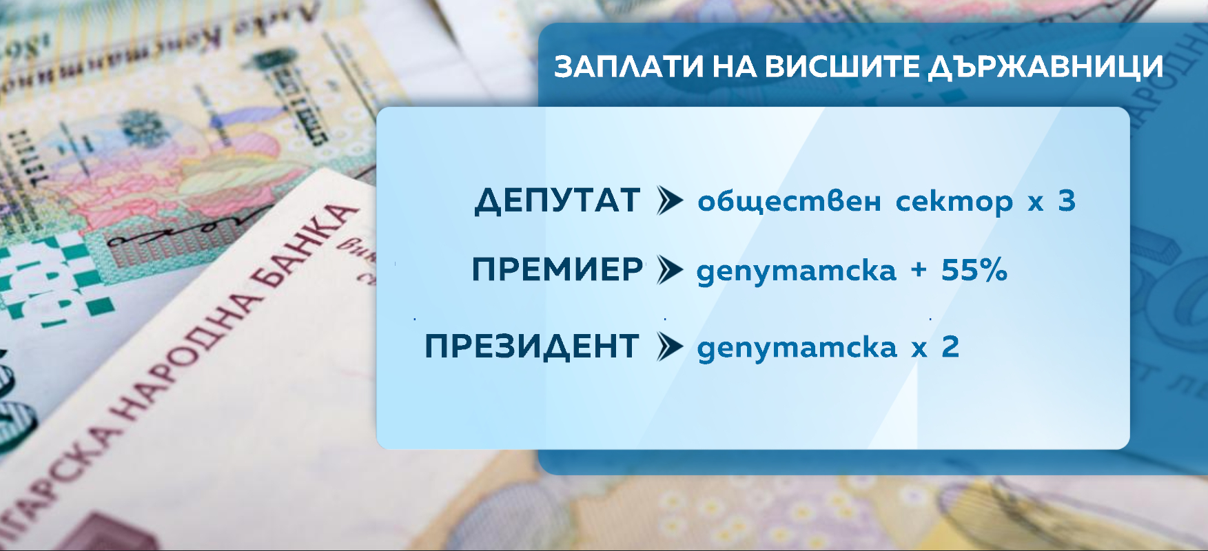 Удар по президента, премиера и депутатите