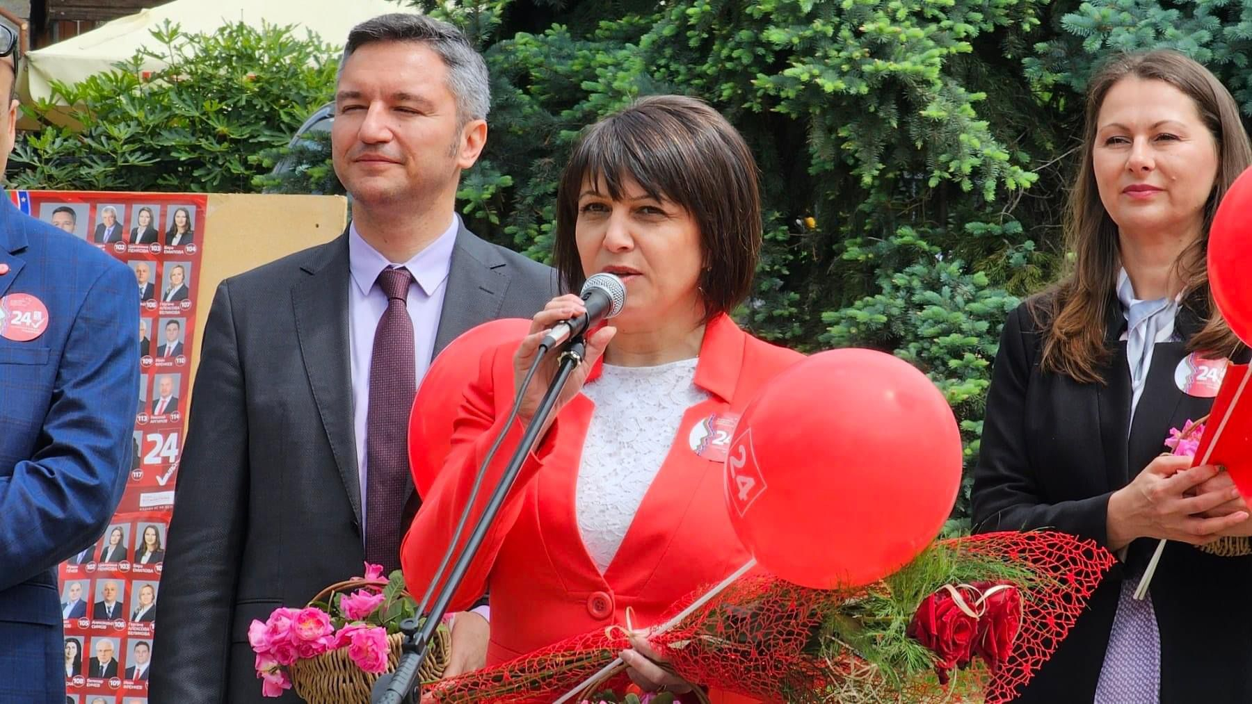 Веска Ненчева: БСП доказа, че стои зад българското розопроизводство и българските семейства
