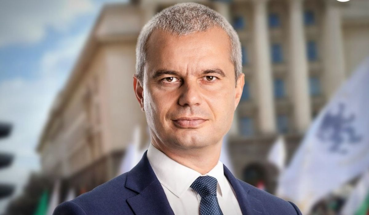 Костадин Костадинов: Народните представители от "Възраждане" няма да присъстват на извънредното заседание 